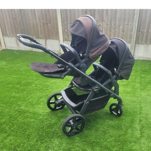 Silver cross double pushchair - cross,