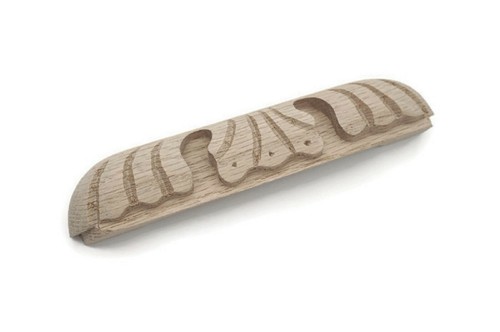 Carved wood furniture pulls - carved,