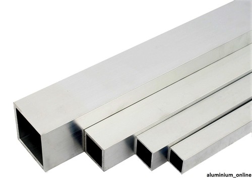 Aluminium square box section - aluminium,