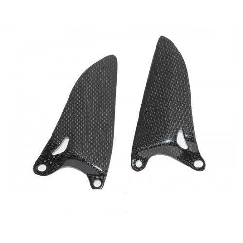 Pair heel guards carbon 100 - heel,