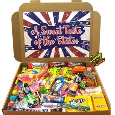 50 American Sweets Candy Gift
