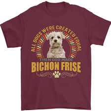 A Bichon Frise Dog Mens T-Shirt 100% Cotton