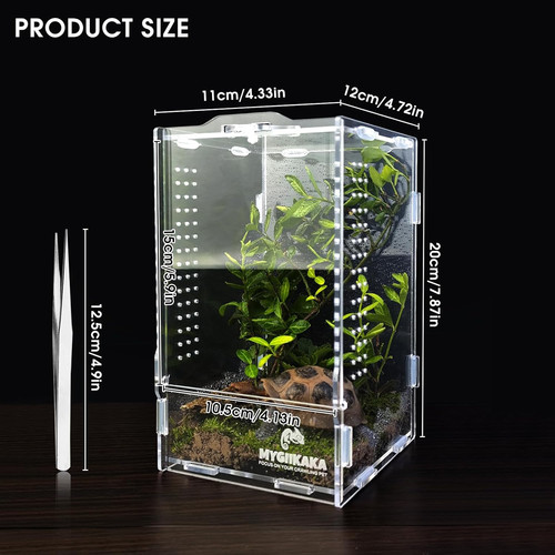 Acrylic reptile terrarium - acrylic,