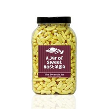 Foam Bananas Sweets Jars - Personalised Retro Sweet Jars In 4 sizes