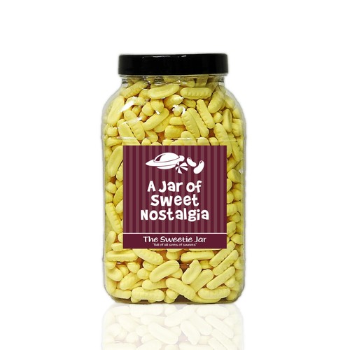 Foam bananas sweets - bananas,