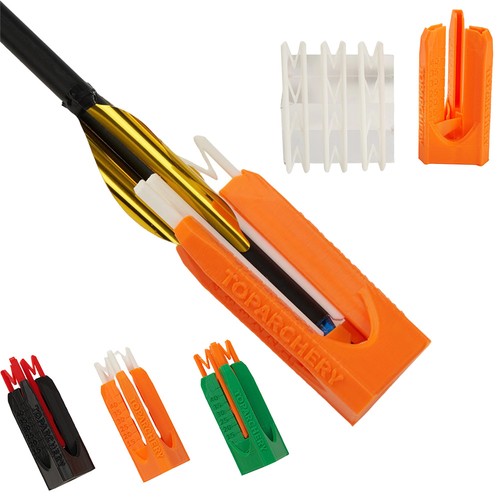 Archery spiral fletching - archery,