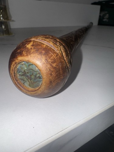Hand carved maori style - hand,