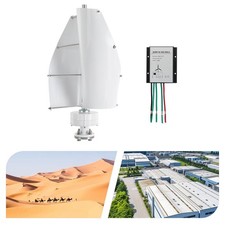 Vertical axis wind - wind, turbine