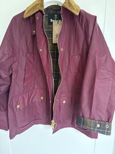 Barbour woman bedale red wax
