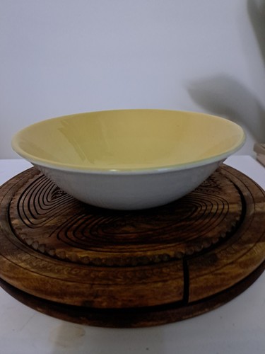 Empire ware yellow - ware, bowl