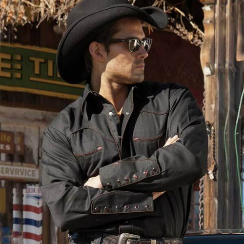 Jack black western - black,