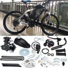 Full Set 80cc 2 Stroke Bike Bicycle Motorized Petrol Gas Motor Engine Kit