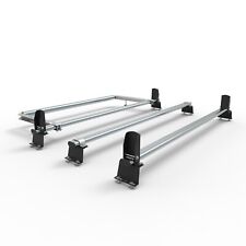 Renault Trafic Roof Rack 3 Bars Roller load Stops 2001 to 2014 model- AT9LS+A30