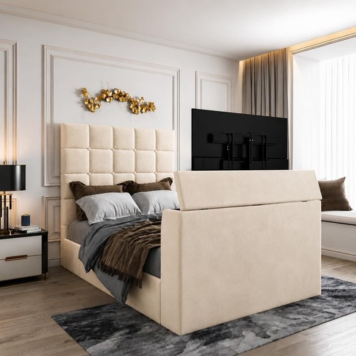 Bed remote controlled tv - remote-controlled,