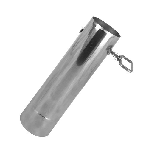 Stove pipe with damper chimney - pipe,