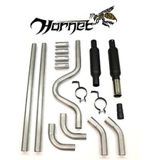 Hornet Adaptable Exhaust Kit - 2" Bore with 2.5" Stainless Steel Tailpipe 