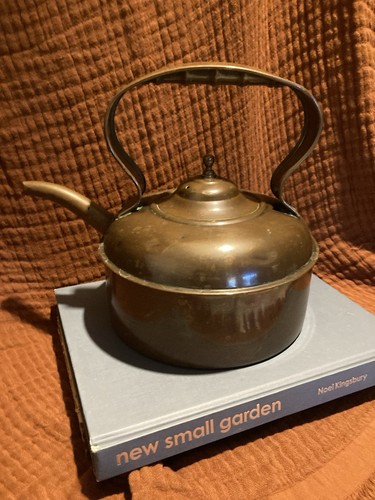 Antique copper kettle - copper,