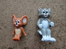 Vintage 1993 Turner Tom & Jerry Figures Toy Lot. Collectable Toys. Tom & Jerry.