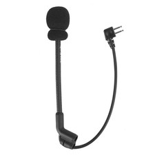 Sturdy 2 Pin Microphone, Long Service Life Headset Microphone, for Peltor Com...