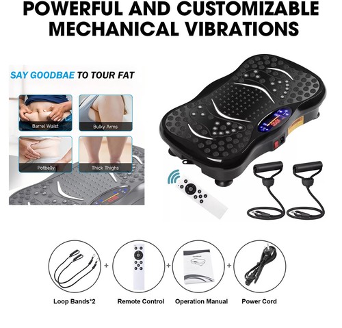 Power vibration plate exercise - vibration,