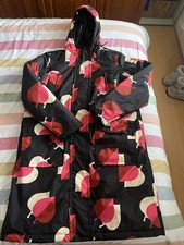Regatta x Orla Kiely Womens Longline Waterproof Oversized Jacket size 12 