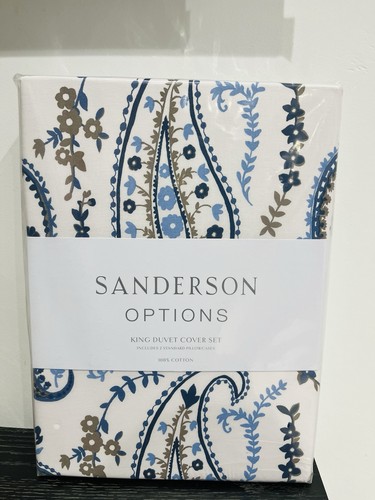 Sanderson options king blue - king,