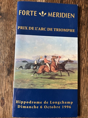 1996 arc triomphe race - arc, card