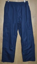 Peter Storm Mens Lightweight Hiking Walking Navy Blue Trousers - Medium 