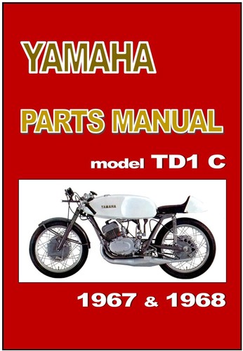Yamaha parts manual td1 1967 - yamaha,
