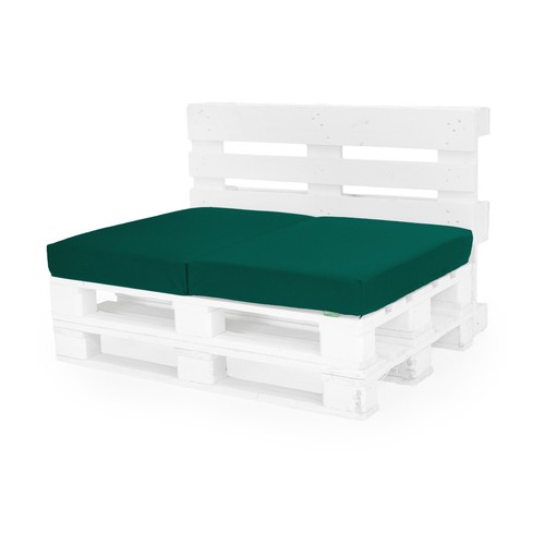 Green euro pallet - green, cushion