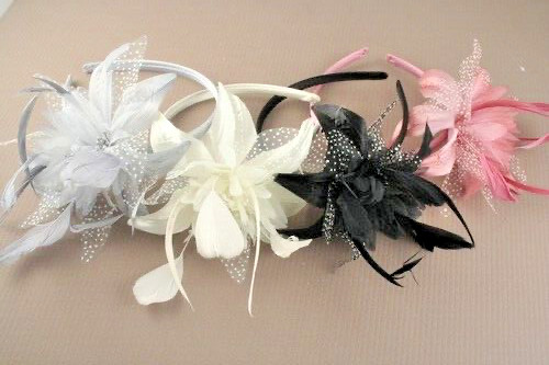 Ladies hair fascinator - fascinator, flower