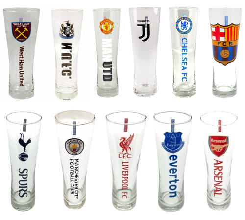Football pint glass - football,