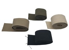 Heavy Duty 100% Cotton Canvas Strong Webbing Bag Straps Belts Harness UK Stock