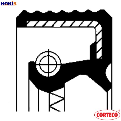 Shaft seal wheel - seal, hub