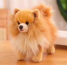 9-inch Brown Pomeranian Dog