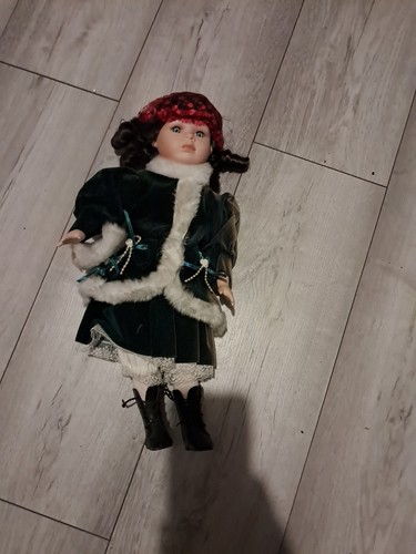 Porcelain doll - porcelain,