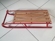 Vintage Sleigh Sledge Toboggan In Original Condition.
