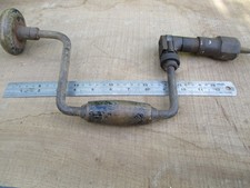 Vintage  8” Sweep Ratchet Hand Drill Brace Carpentry Tool