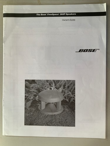 Bose freespace 360p outdoor - bose,
