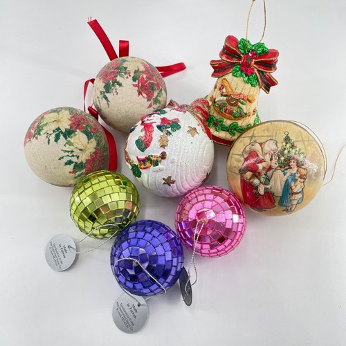 Vintage christmas ornament lot - vintage,