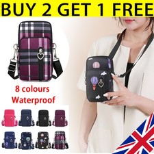Women Cross Body Mobile Phone Pouch Shoulder Bag Coin Wallet Purse Handbag