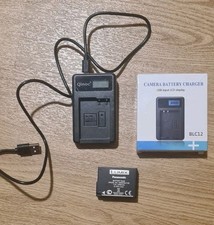 Panasonic LUMIX DMW-BLC12E Rechargeable Battery & battery charger DMC-G7 DMC-GH2