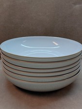 Denby Linen Pasta Bowls Six