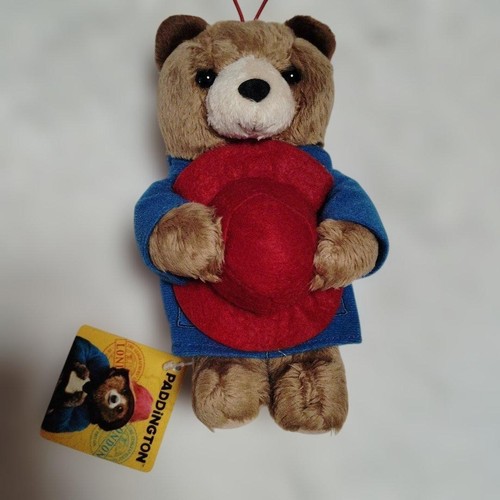 Paddington bear plush keychain - bear,