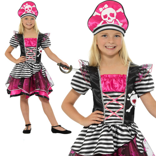 Pirate girl costume childrens - girl,