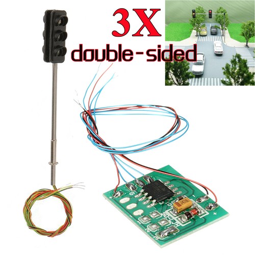 Traffic light signal - 3x,