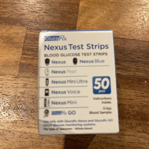 Glucorx nexus strips 50 - strips,