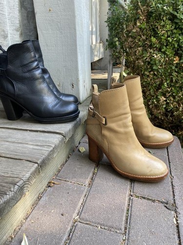 Acne beige leather - beige, boots