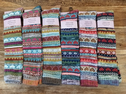 Ladies long nordic - nordic, socks