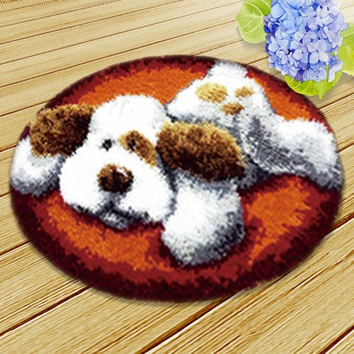 Large latch hook rug carpet - hook,